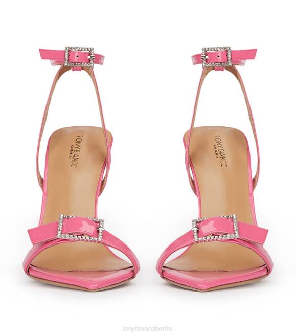 Stöckelschuhe| de Tony Bianco Frauen Mopsy-Absätze Flamingo-Patent 4624139